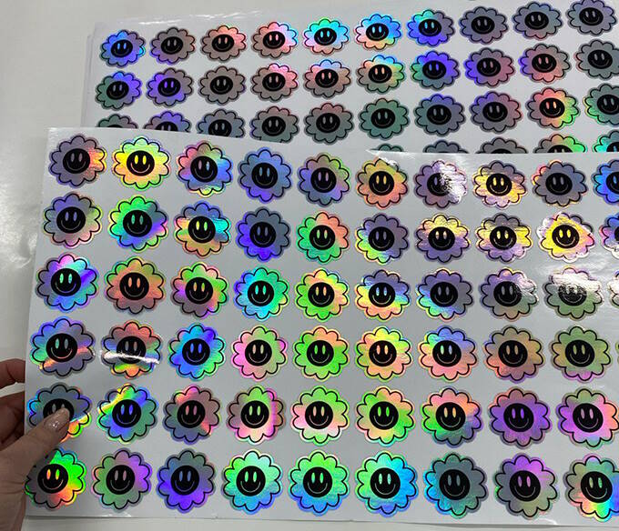 Голографічні наліпки фігурні